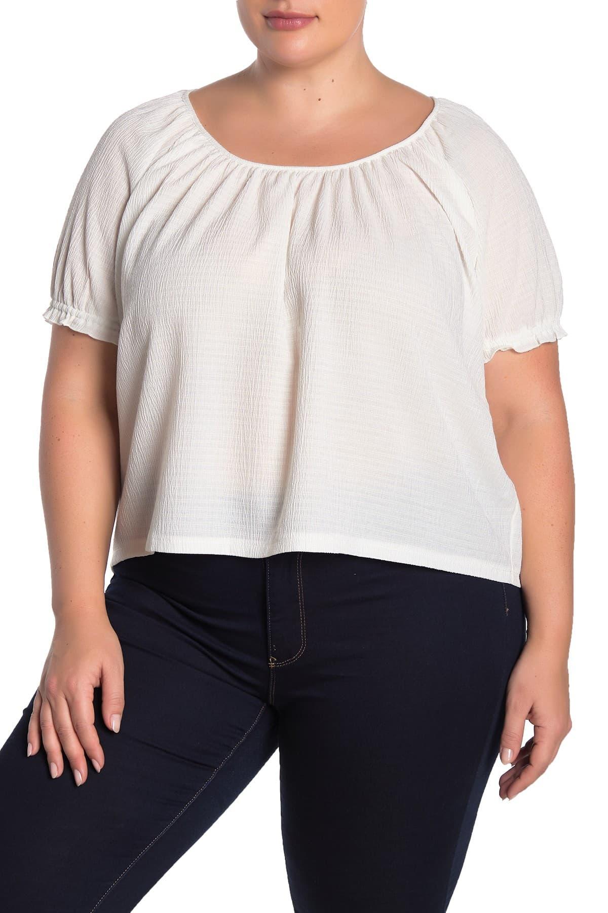 madewell peasant top