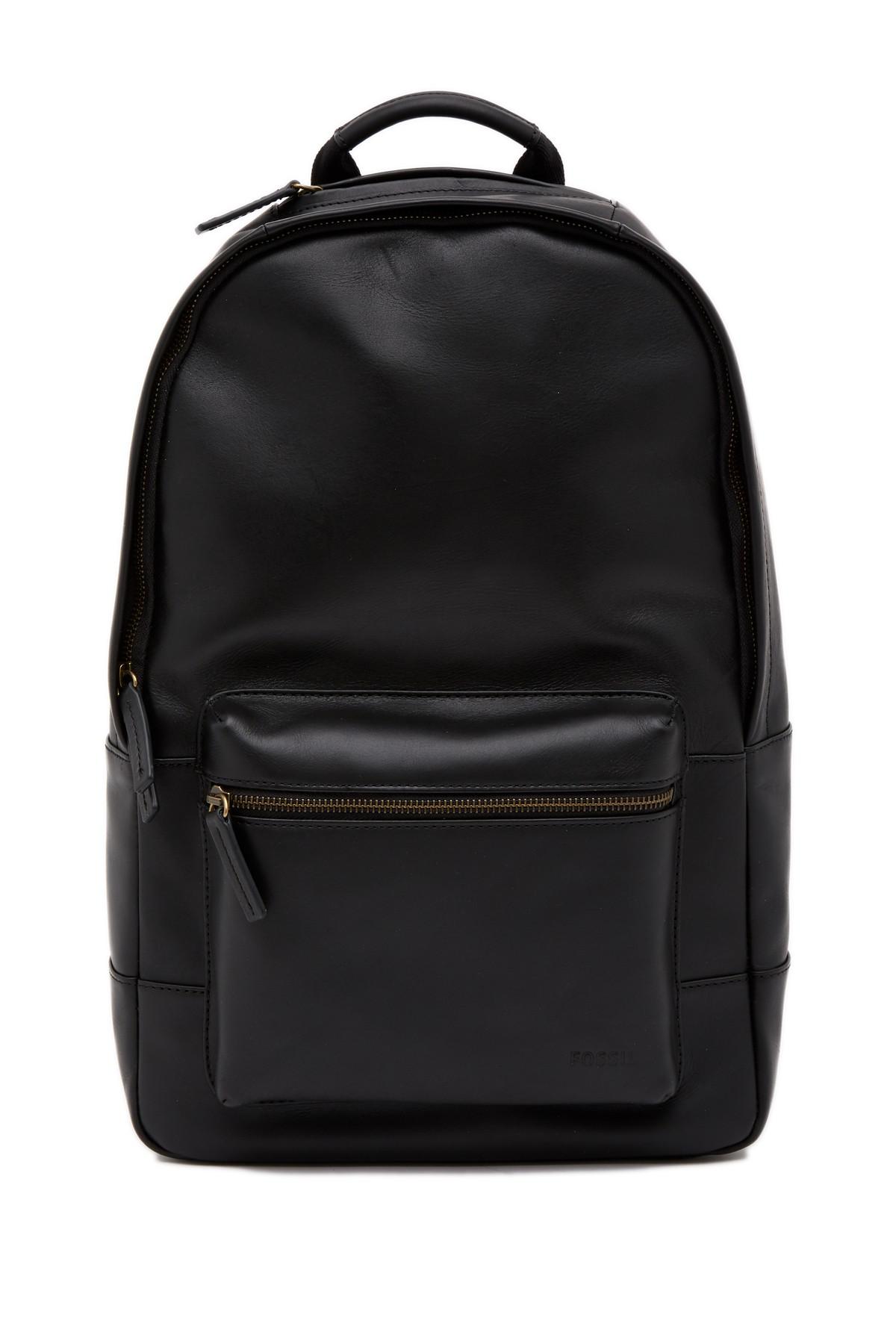 fossil estate backpack black