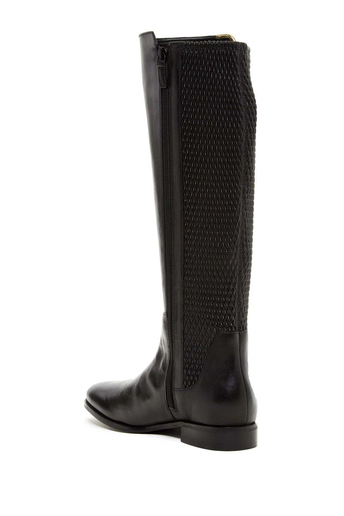 pull on calf length boots