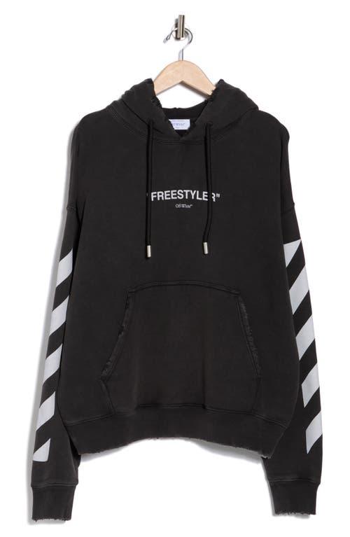 パーカー・フーディ OFF WHITE Men Hoodies OMBB085S24FLE0051001 Black OFF WHITE | Logo Print Hoodie | Men | OTH Hoodies | Flannels