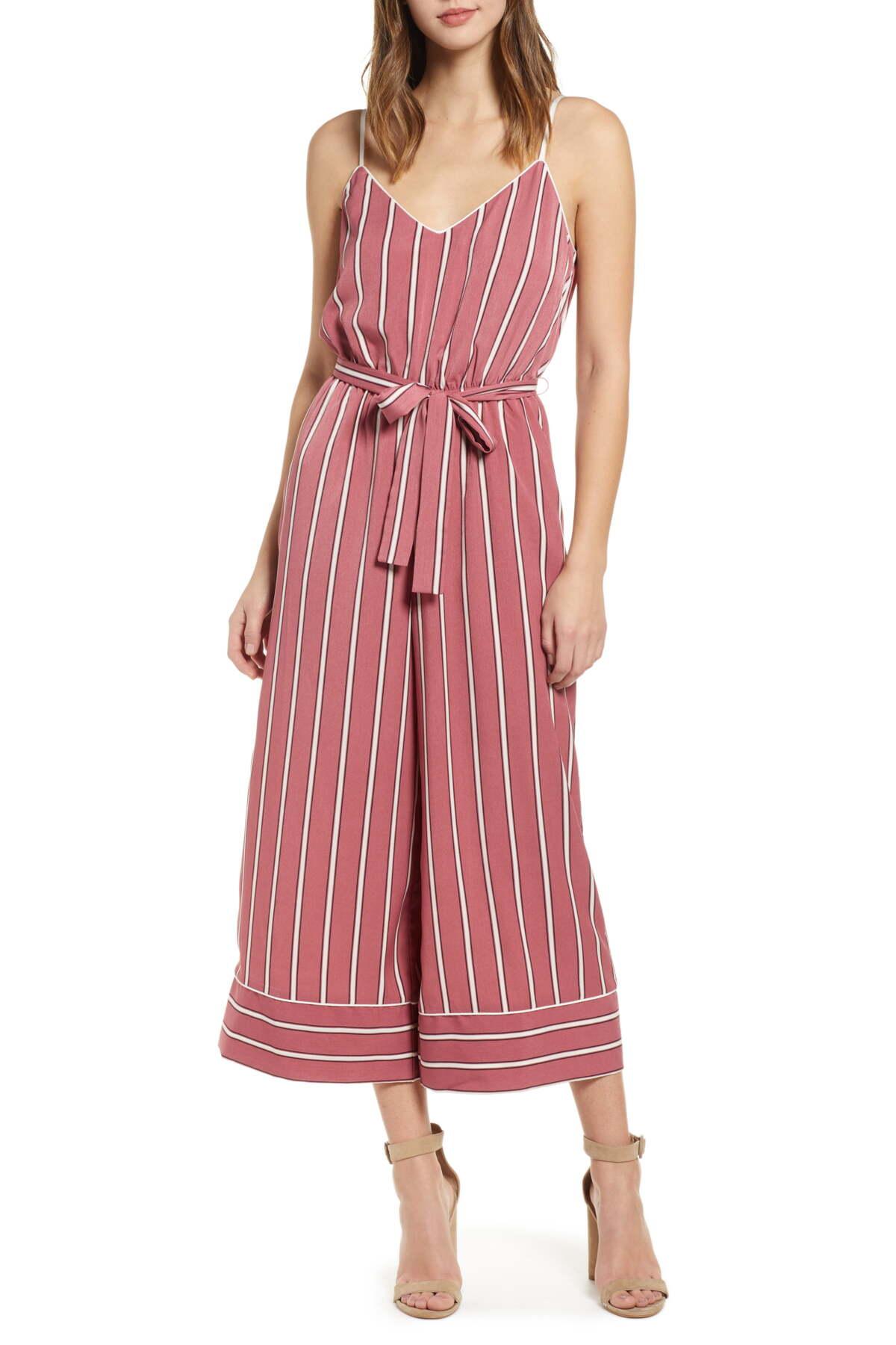 leith piped cami jumpsuit