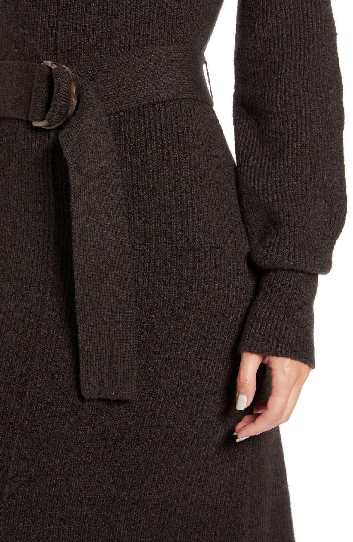 something navy maxi sweater dress