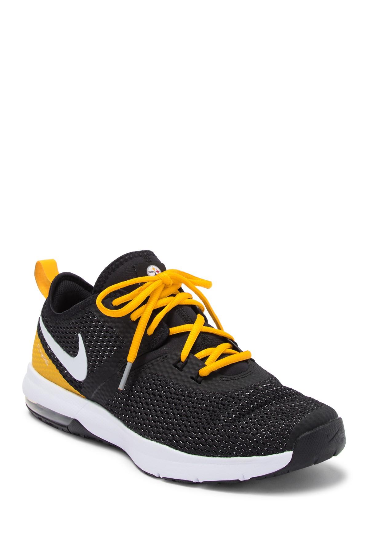 pittsburgh steelers nike air max typha 2 shoes
