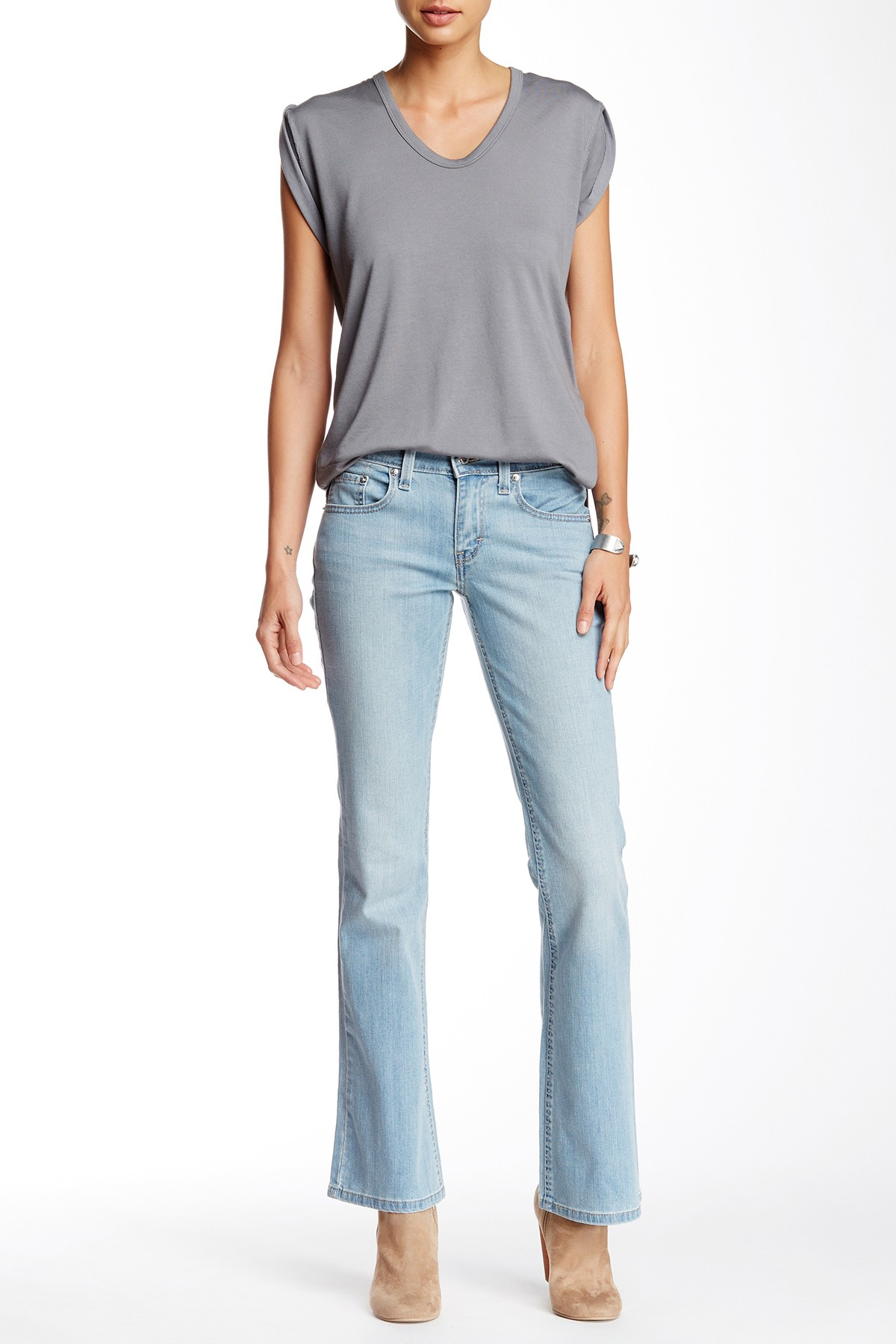 levi's 518 bootcut jeans juniors