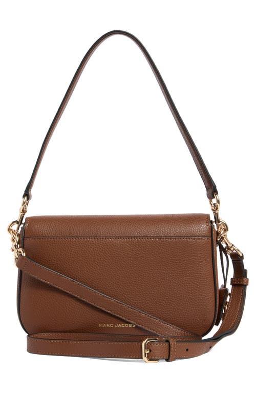 Marc Jacobs The Bold Saddle Leather Shoulder Bag in Brown | Lyst