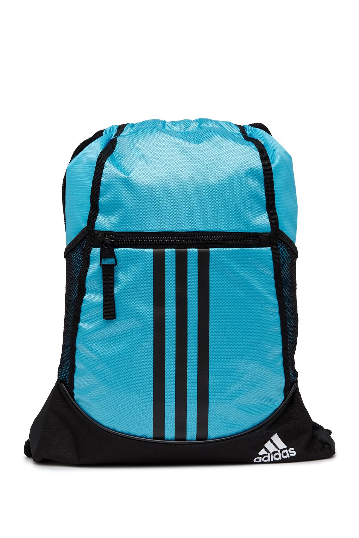 adidas sackpack blue