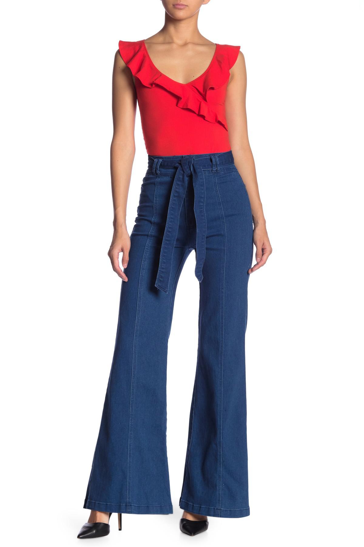 jealous tomato bell bottom jeans