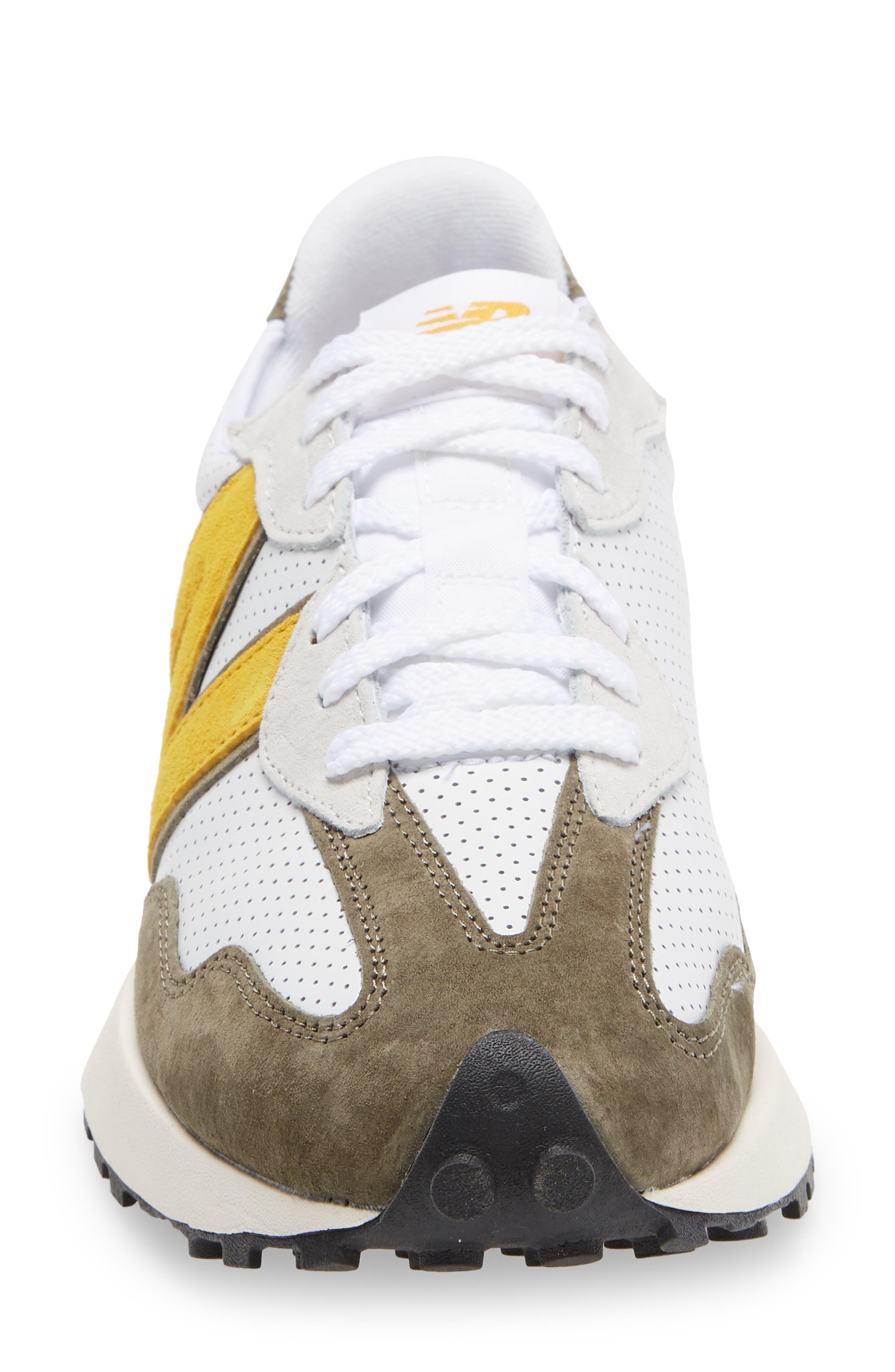 New Balance 327 Sneaker In White/varsity Gold At Nordstrom Rack for Men |  Lyst