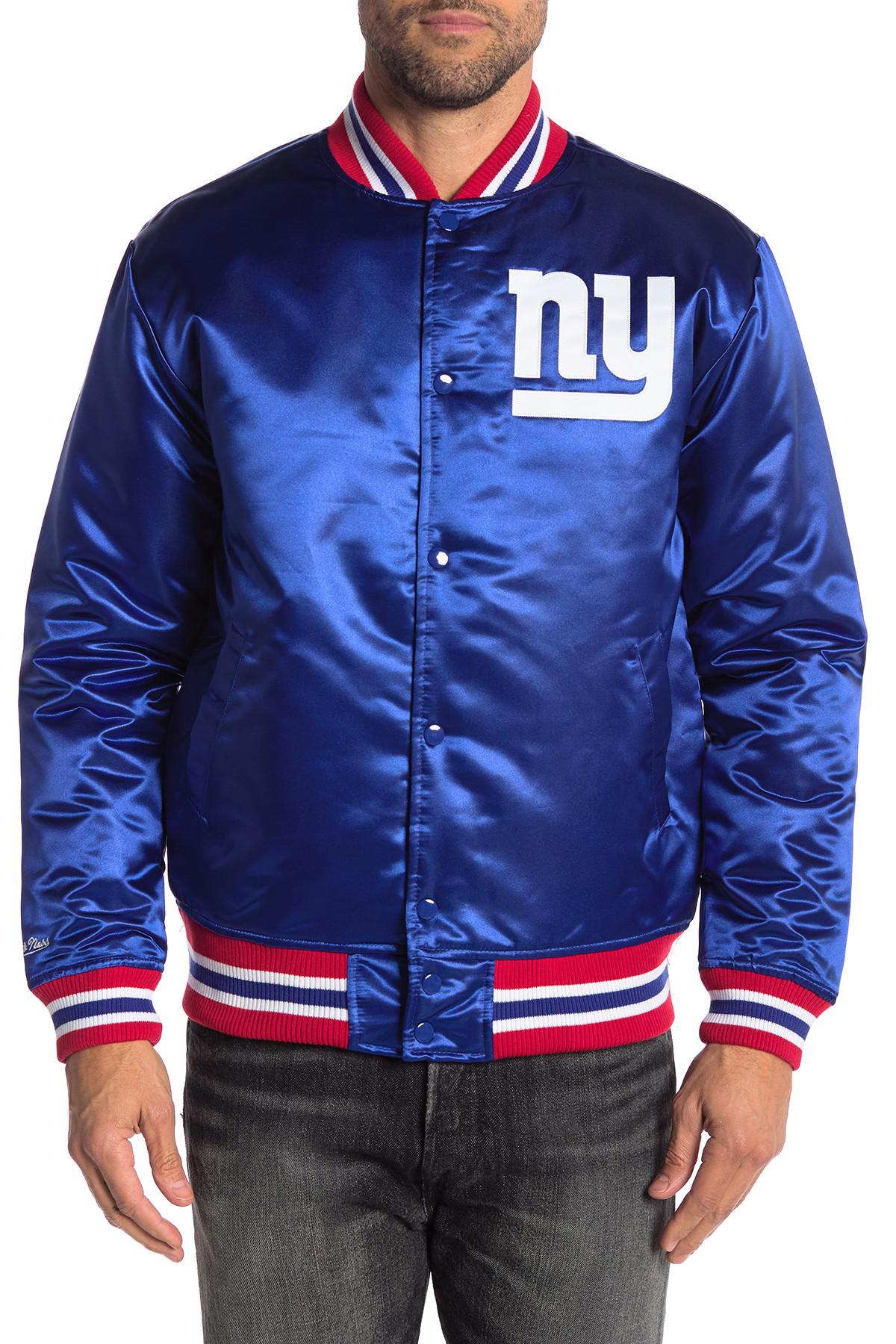 mitchell and ness giants jacket