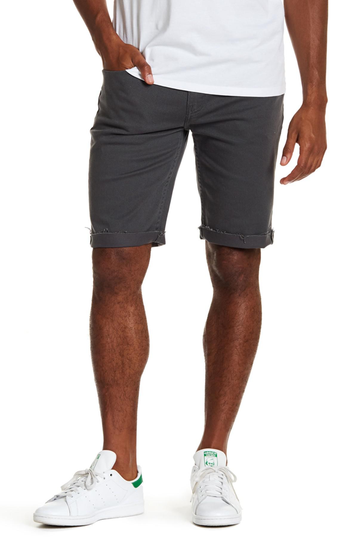 Lyst Levi'S 511 Slim Cutoff Shorts in Gray for Men