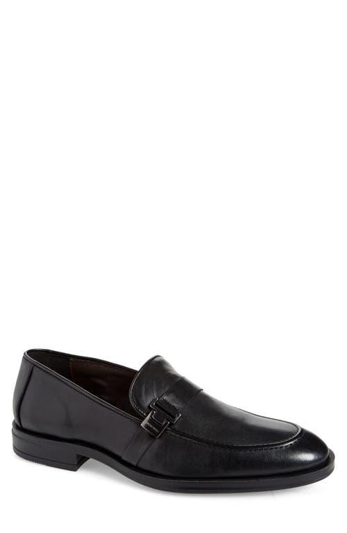 Bruno Magli Pablo Buckle Strap Loafer in Black for Men | Lyst display picture 3