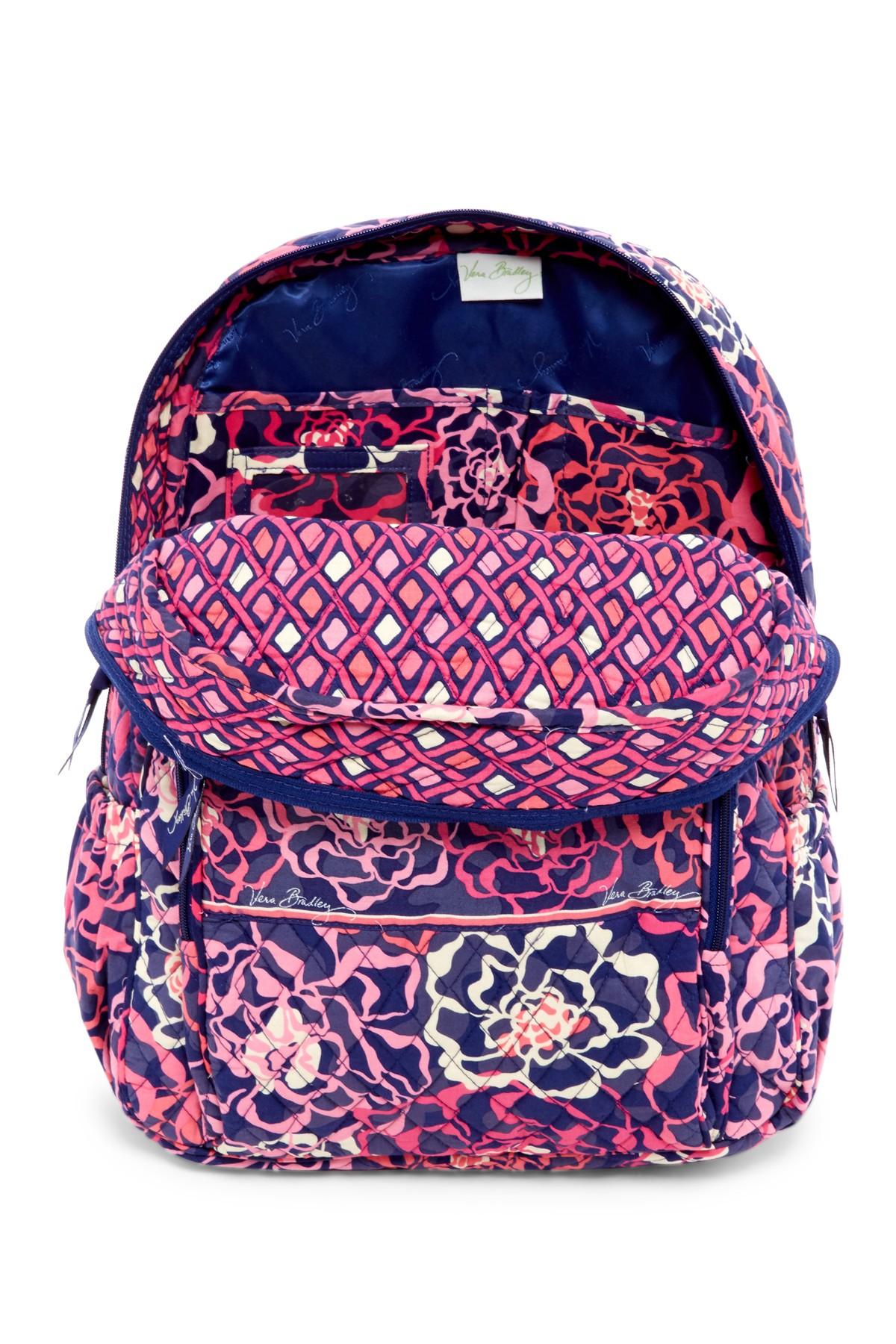 Lyst - Vera Bradley Campus Backpack in Pink