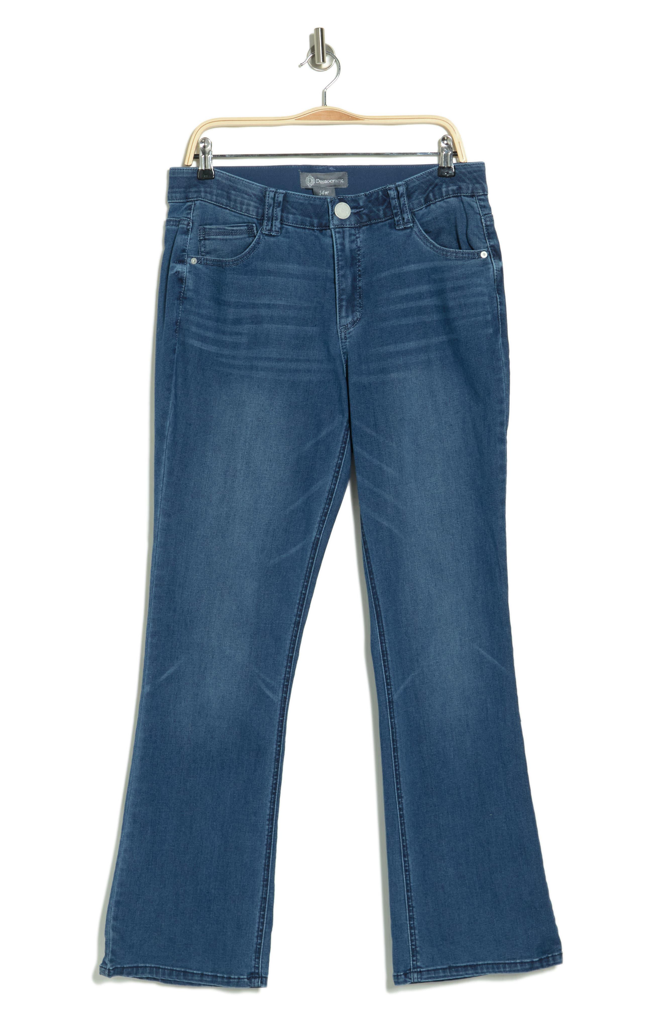 Democracy 'ab' Technology Flare Jeans in Blue | Lyst