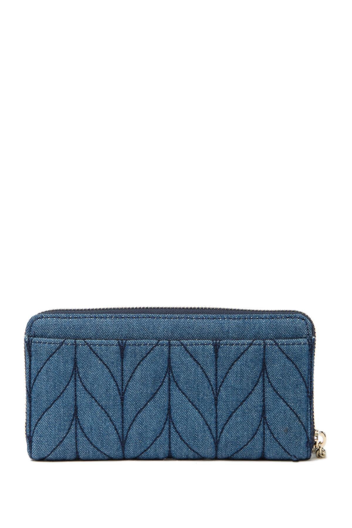 kate spade denim wallet