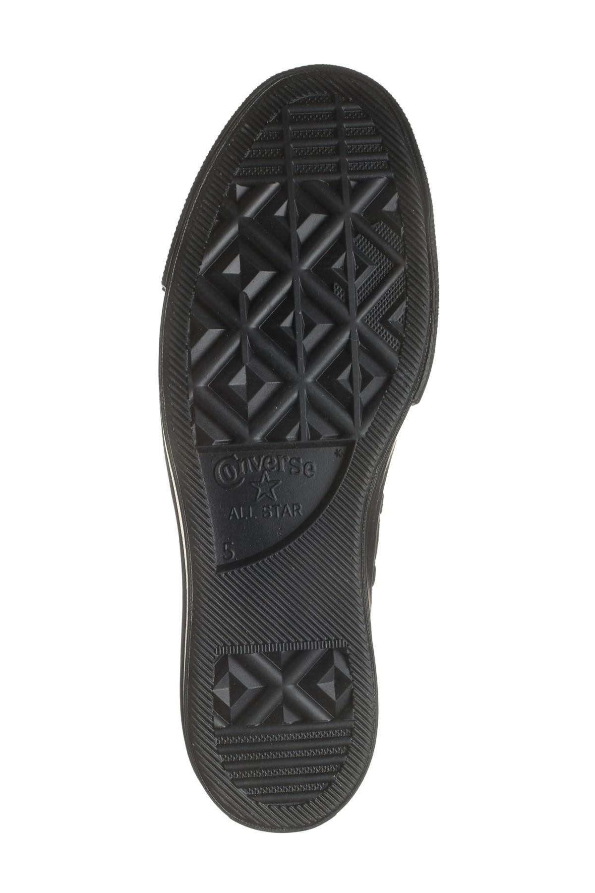 converse ctas clean lift ox black platform shoes