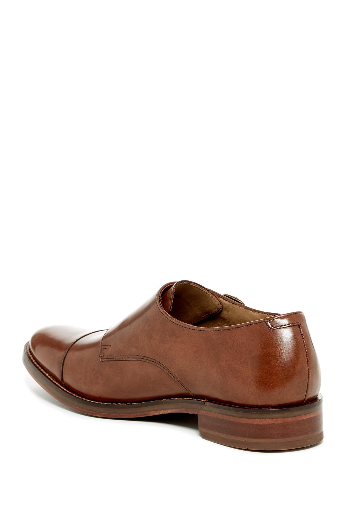 cole haan double monk brown