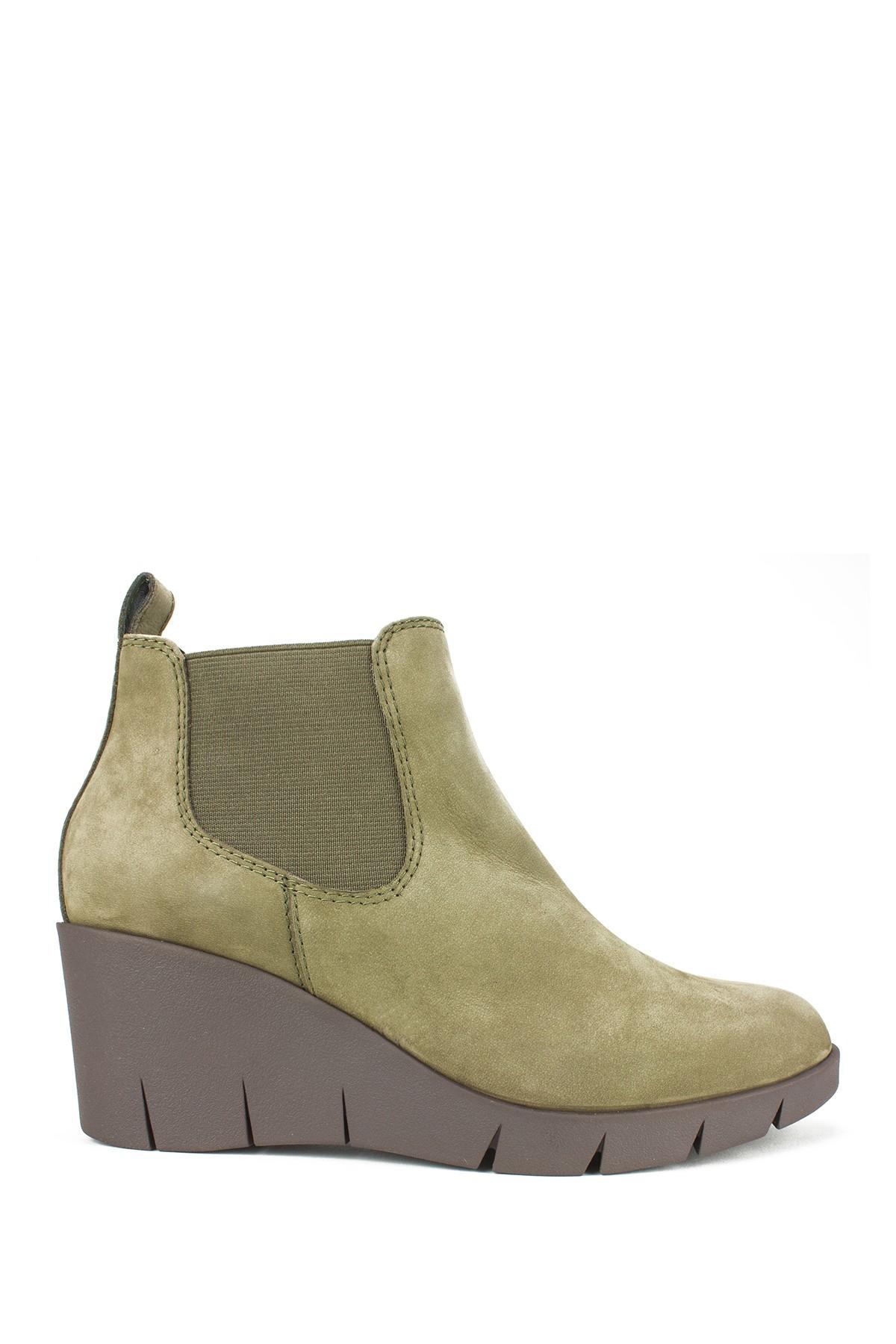 white mountain wedge booties