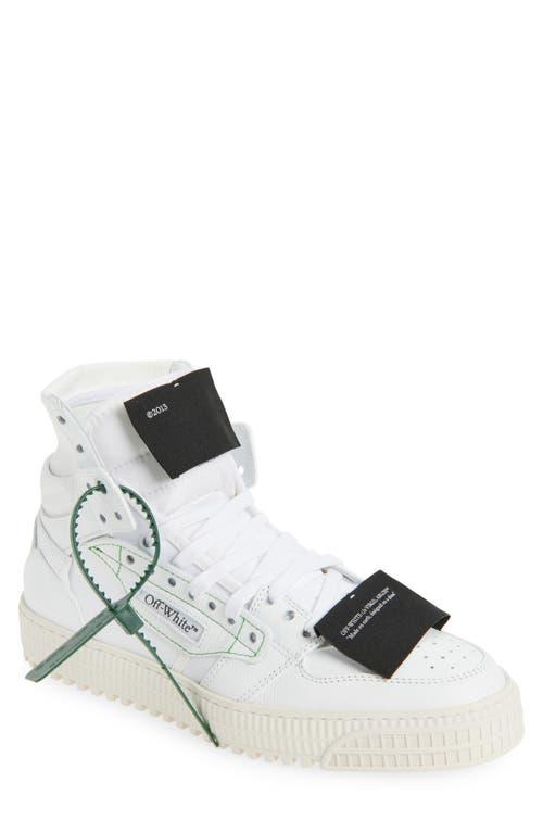 ★Off-White★ Offcourt 30 High Top Sneakers White Navy OMIA0 Off-White 3.0 Off Court High-Top Sneakers - Cream Navy - 40