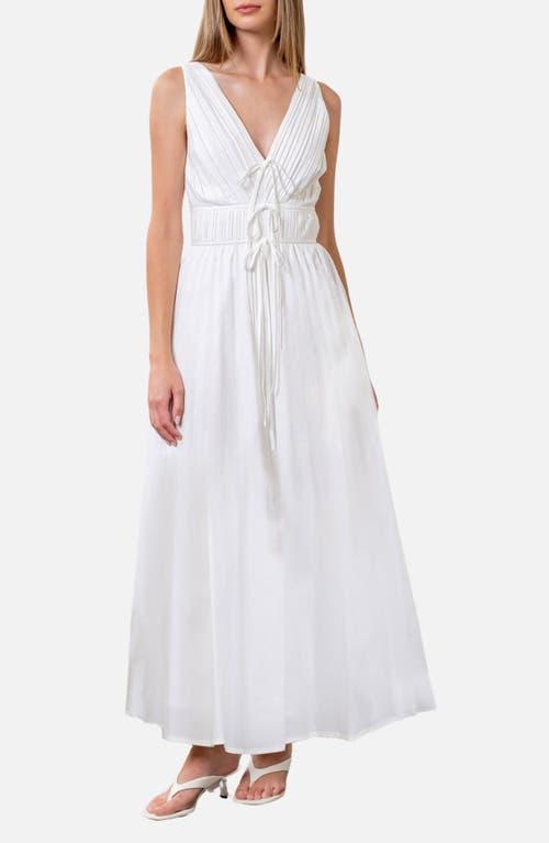 moon river v neck pleated dress Moon River V Neck Pleated Midi Dress
