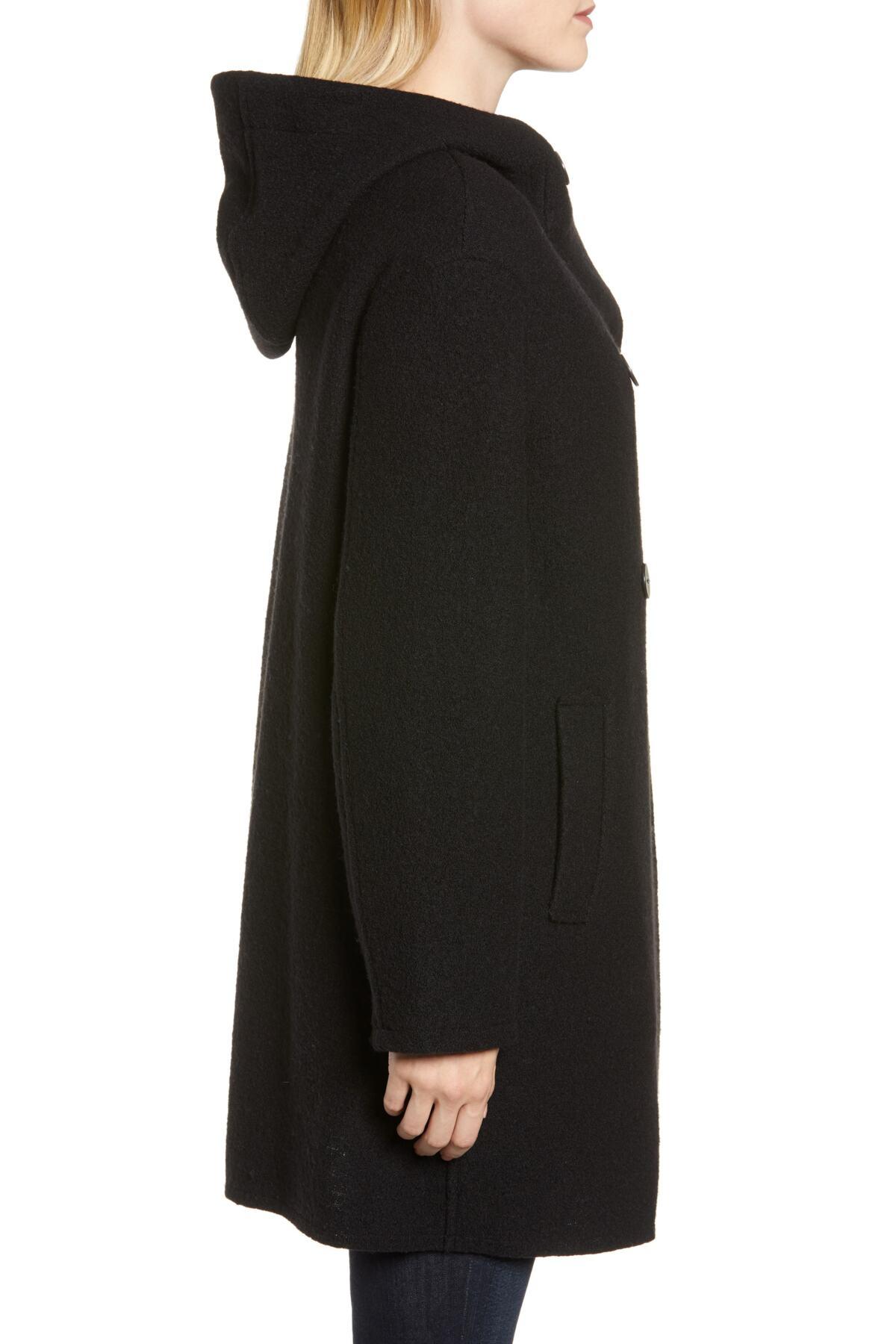 fleurette teddy wool coat