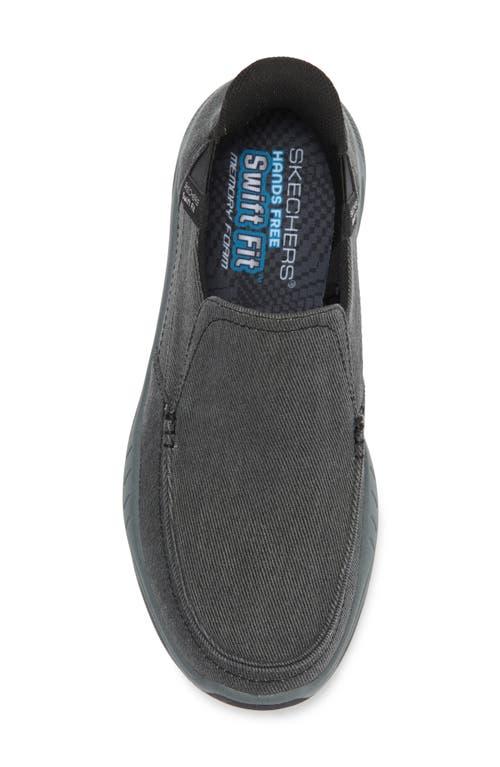Skechers Swift-Fit Slip-On Sneakers in Gray for Men | Lyst display picture 3