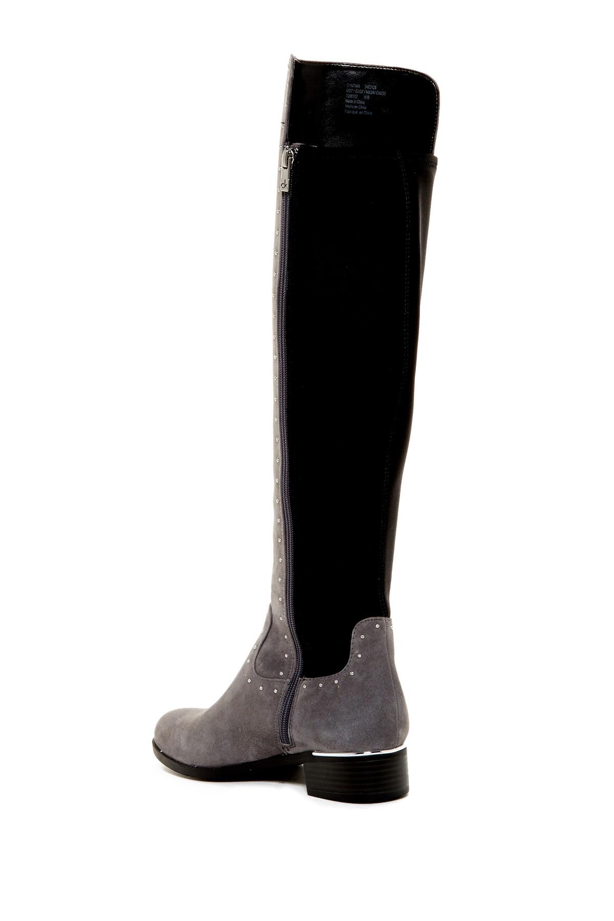 outlet store sale pretty cheap factory outlet Calvin Klein Leather Cynthia Studded Riding Boot - Wide Calf in ... outlet store sale pretty cheap factory outlet Calvin Klein Leather Cynthia Studded Riding Boot - Wide Calf in ...