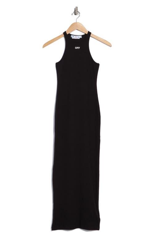 ワンピース OFF-WHITE 'Off stamp' dress Black OFF-WHITE Women Off Stamp Rib Basic Tank Dress – Atelier New