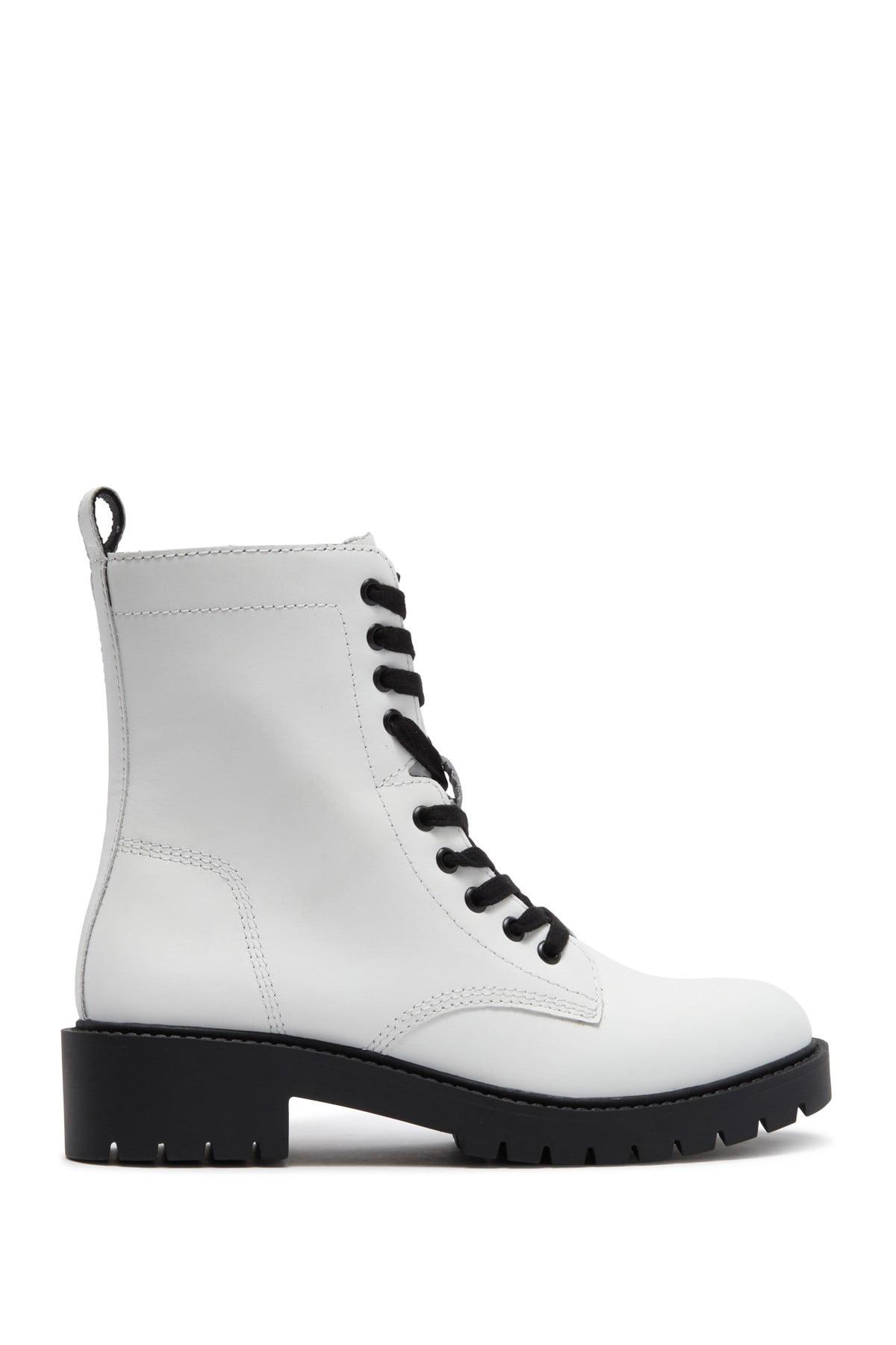 Steve Madden Synthetic Checker Combat Boot - Lyst