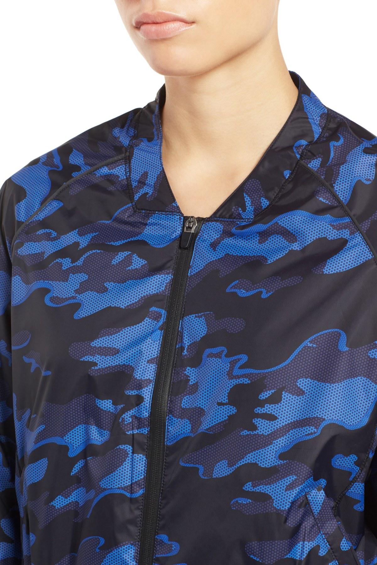 Ivy Park Synthetic Camo Print Bomber 