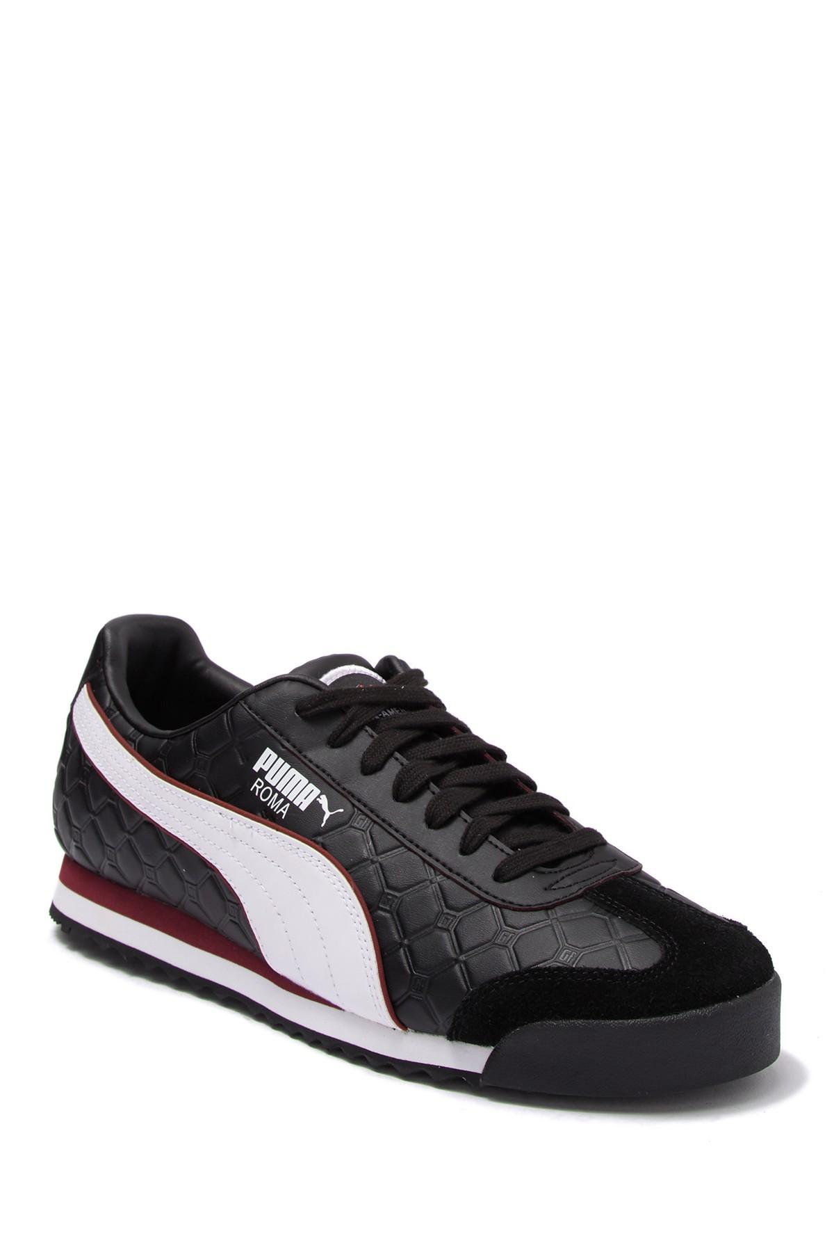 PUMA Leather X The Godfather Roma Louis Sneakers in Black for Men | Lyst
