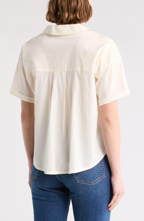 Chemise Femme Nordstrom Melrose Et Market Bleue - Taille S, Col Boutonné, Occasion Très Bon état