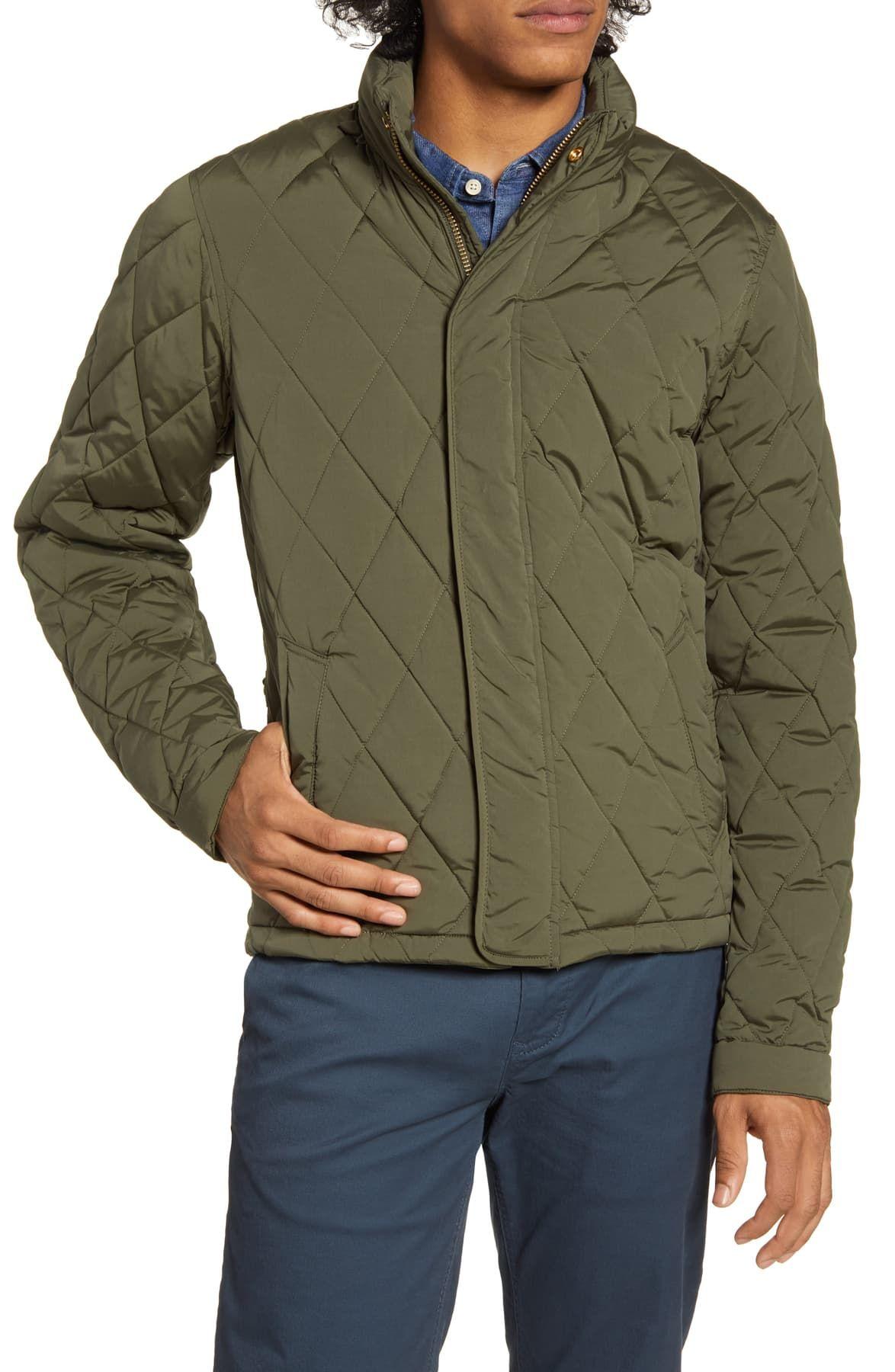 Download Scotch & Soda Hooded Lightweight Diamond Quilted Jacket in ...