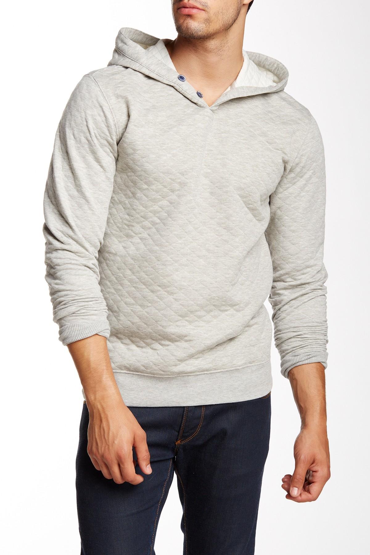 Slate & Stone Cotton Slater Hoodie in Grey (Gray) for Men - Lyst