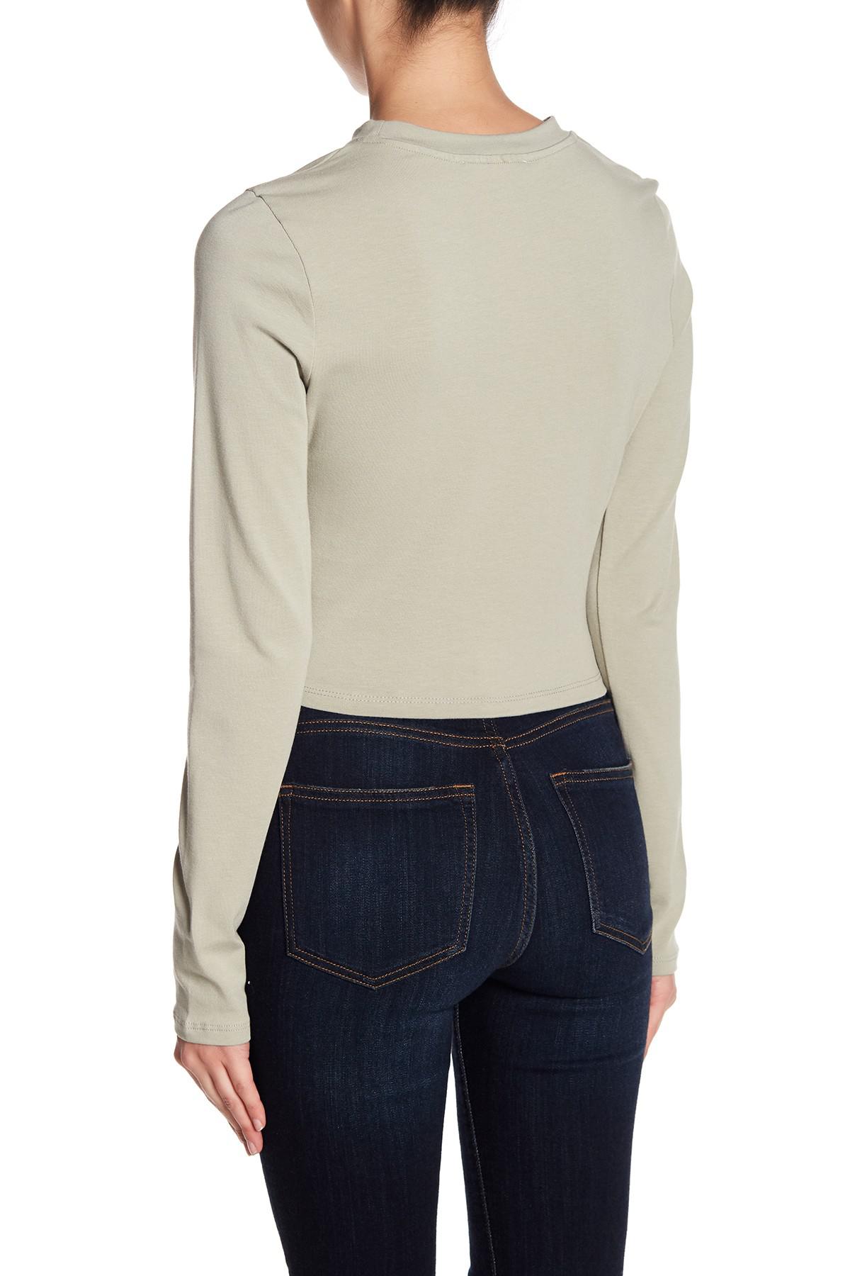 lush tamara cropped knot