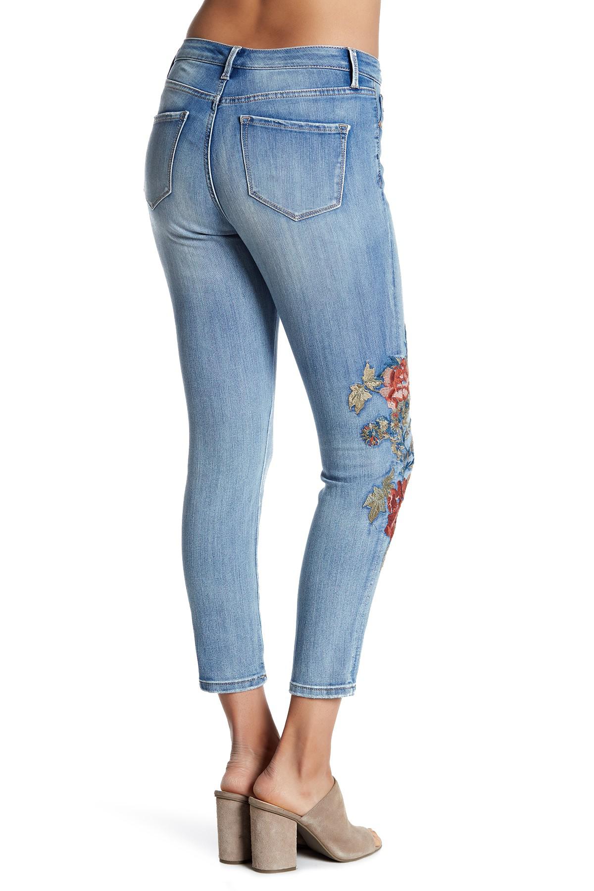 Nine West Embroidered Jeans on Sale, UP 