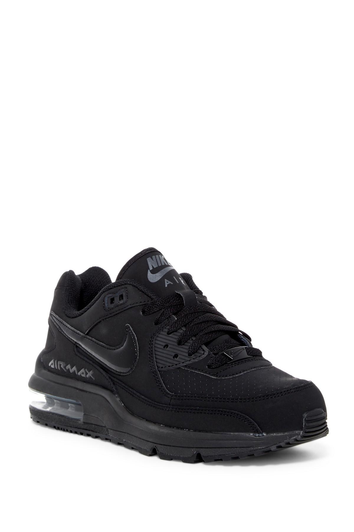 Nike Leather Air Max Wright 3 Sneaker (men) in Black-Black-Anthracite (Black)  for Men - Lyst