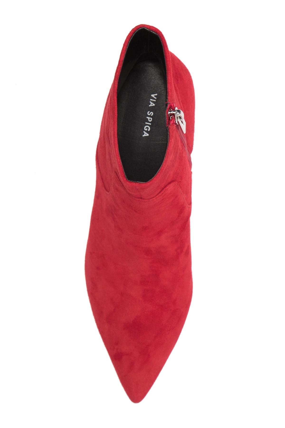 via spiga maggie pointed toe bootie