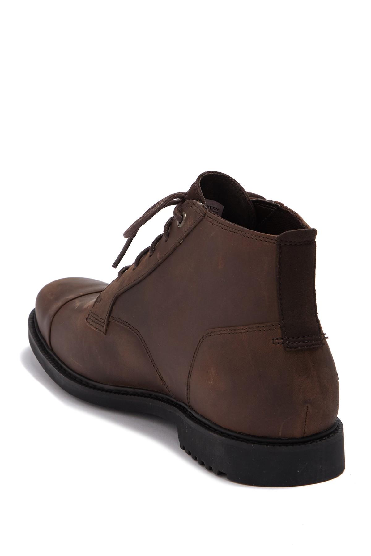 Timberland lafayette cap toe leather chukka best sale