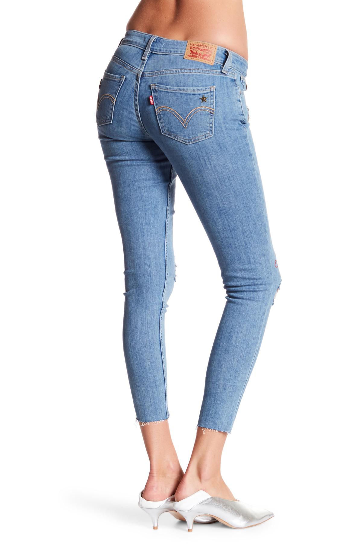 levis skinny crop jeans