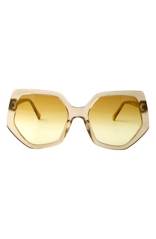新品☆ TED BAKER サイズ1黄色 Ted Baker 56Mm Geometric Full Rim Sunglasses in Yellow | Lyst