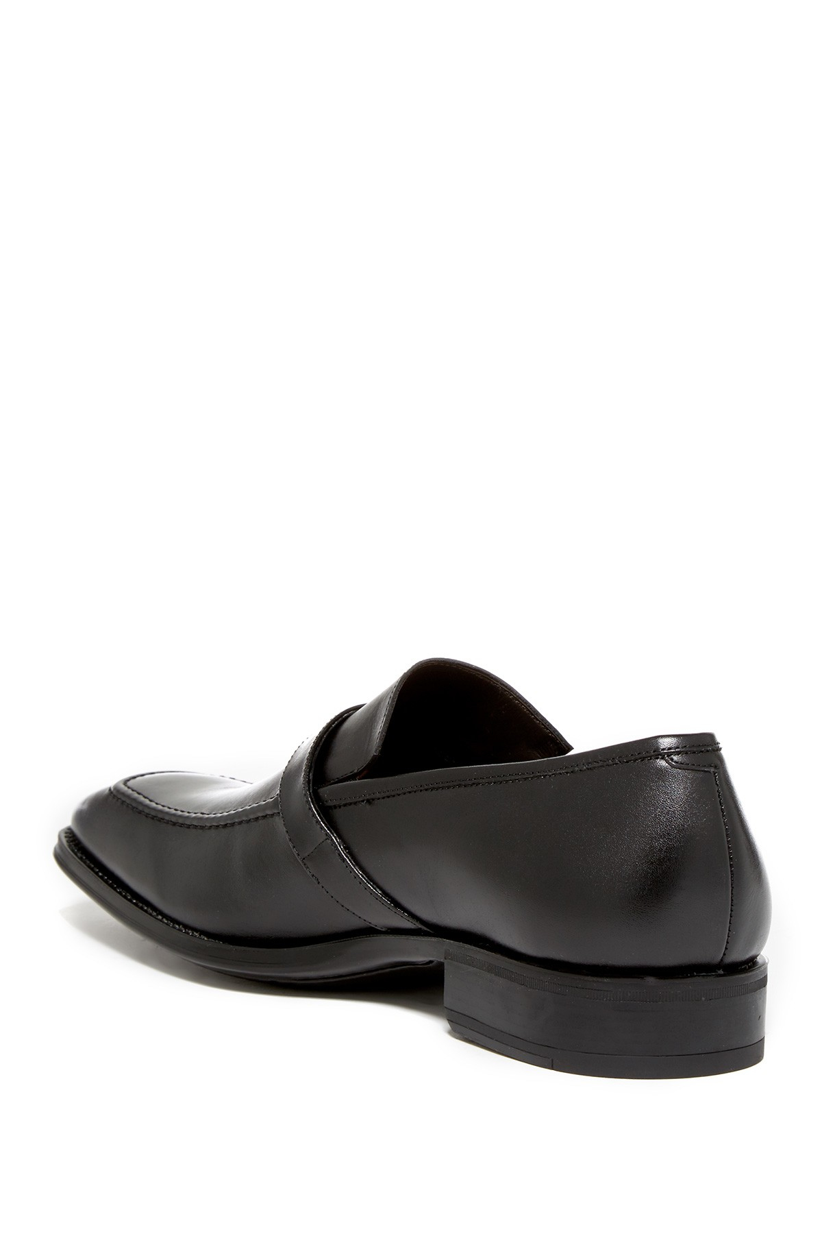Lyst Mezlan Buckle Strap Apron Toe Loafer in Black for Men