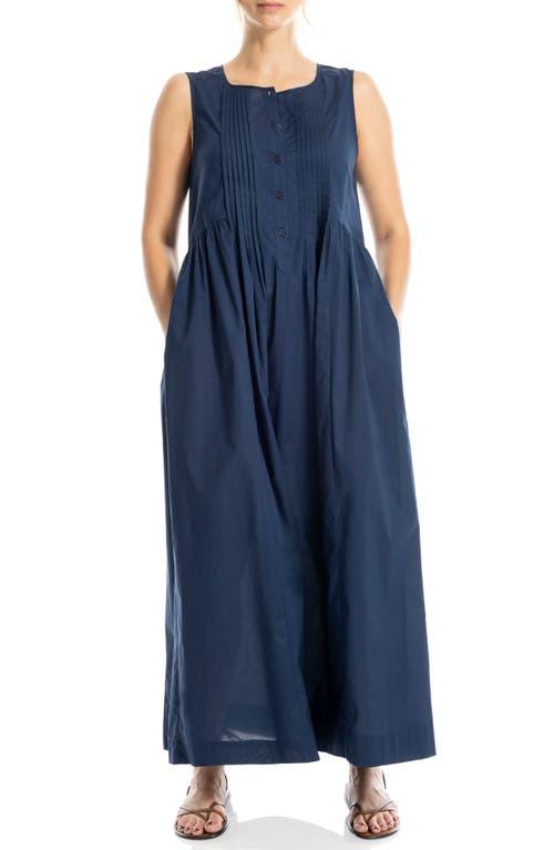 max studio navy blue dress Womans Dress Design By Max Studio Size S Navy Blue With Embroidery