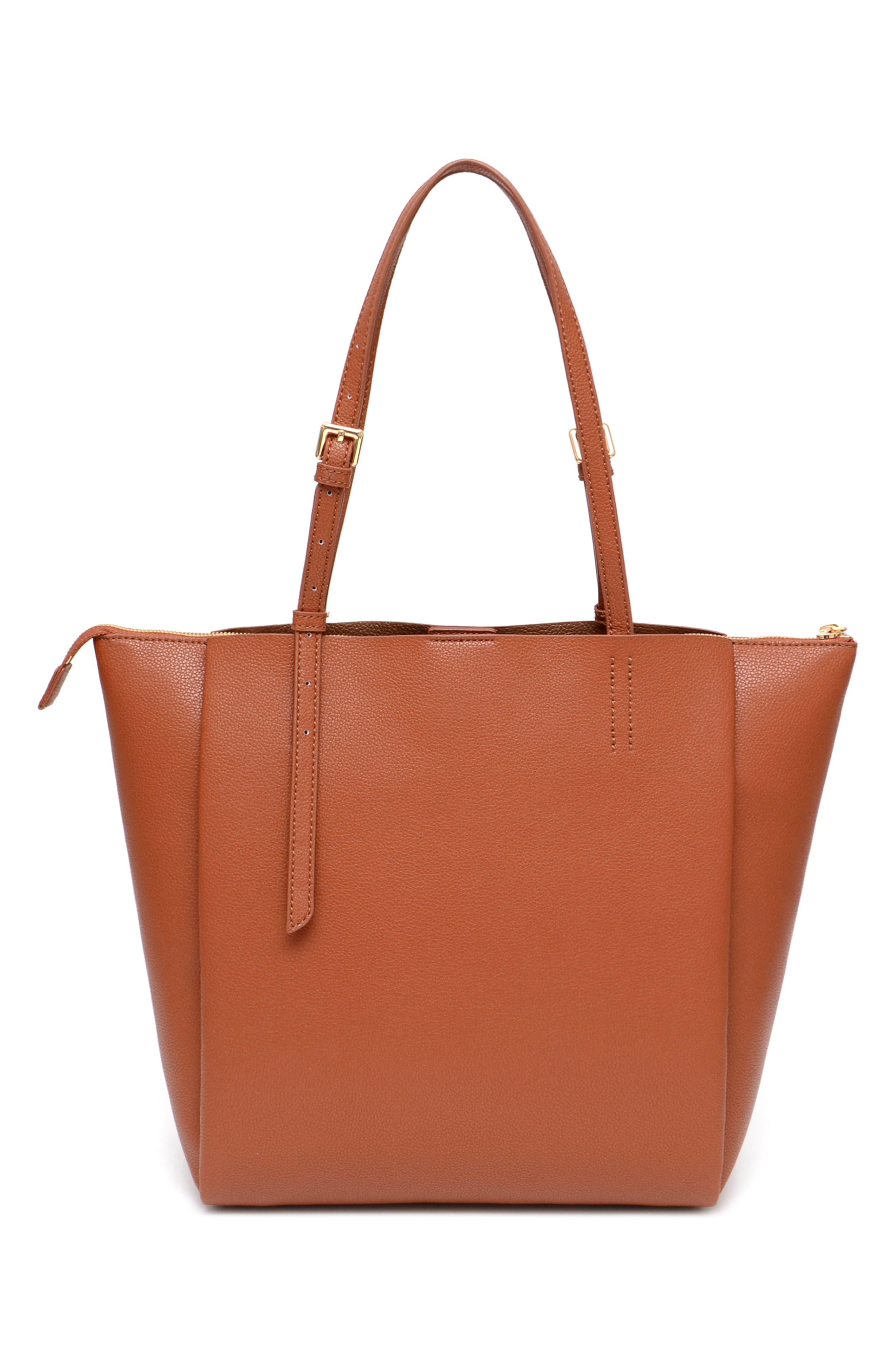 thacker Anya Leather Tote in Brown Lyst