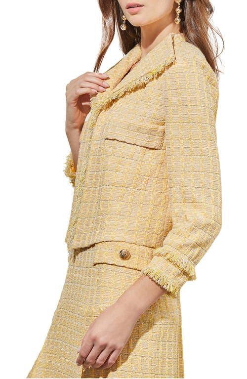 cochan♡Lumignon tweed fringe jacket 白 cochan♡Lumignon tweed fringe jacket 白 cochan♡Lumignon