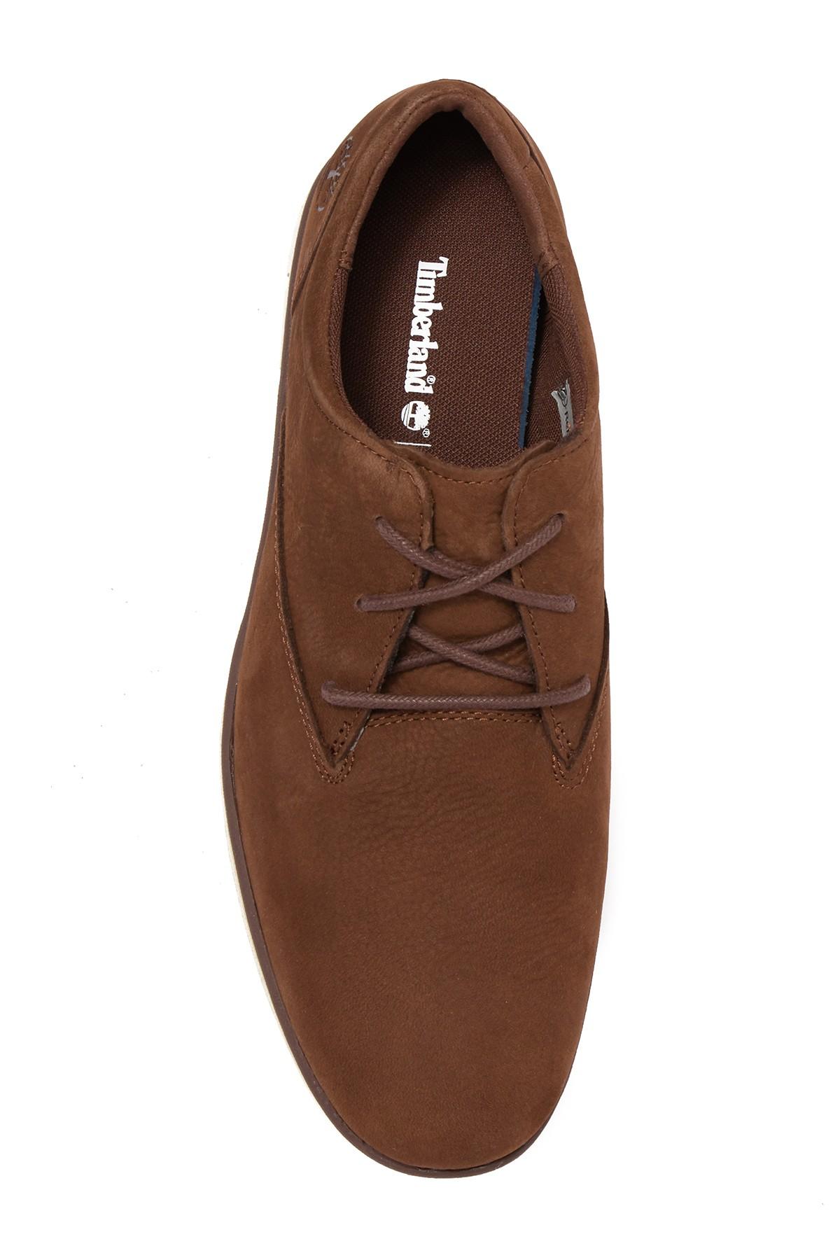 Wirwar vermogen Koken Timberland Bradstreet Oxford Leather Sneaker in Brown for Men | Lyst