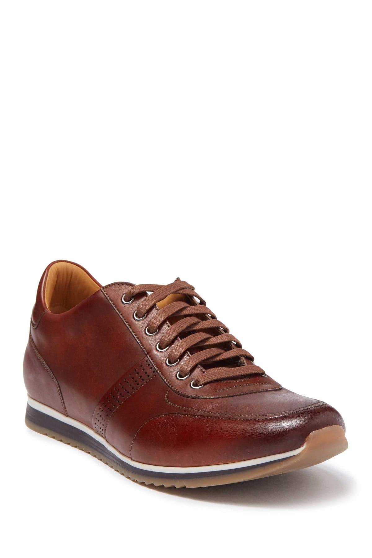 Magnanni Chuck Leather Sneaker in Cognac (Brown) for Men - Lyst
