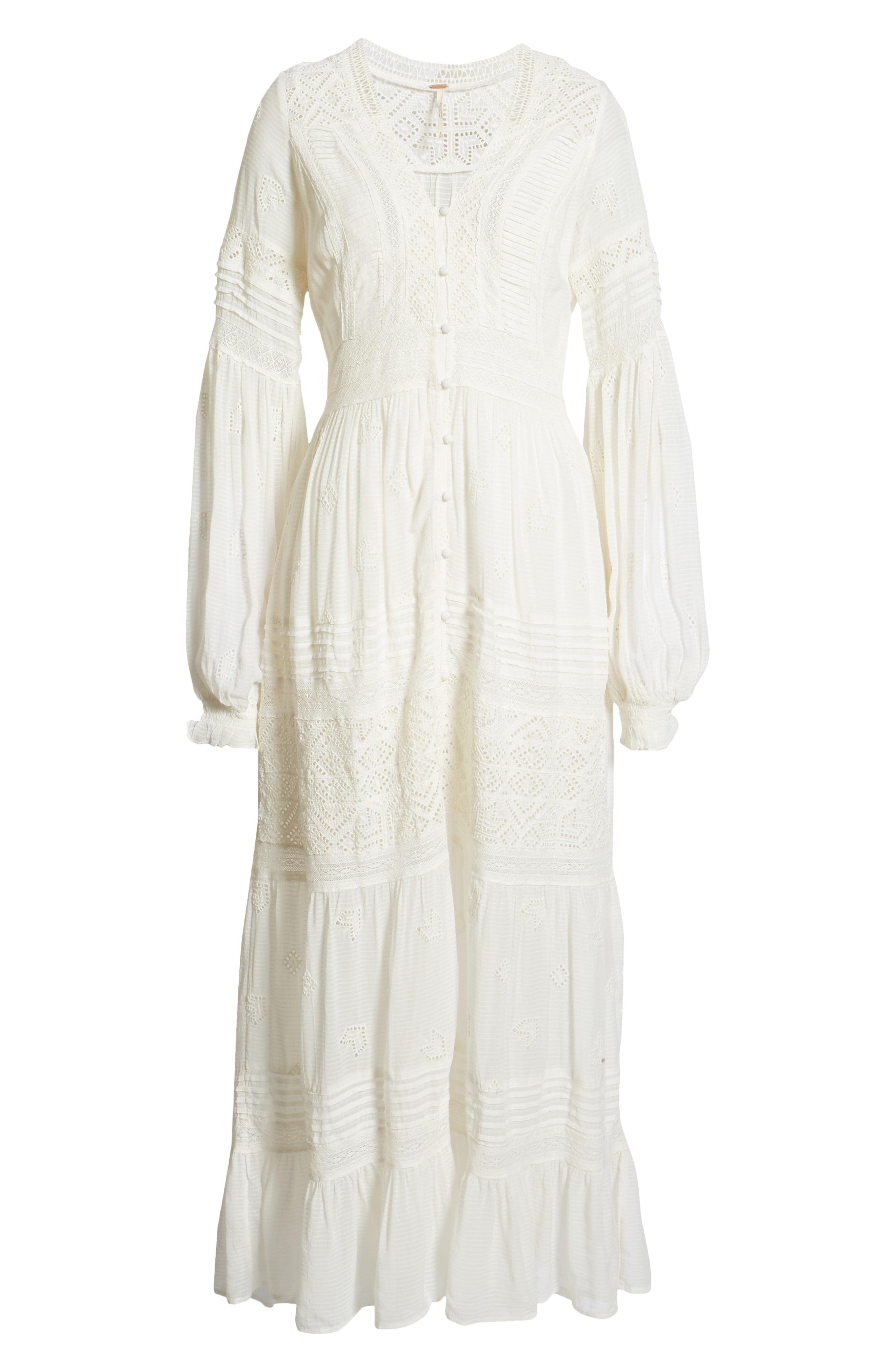 Lace Lisa Long Sleeve Maxi Dress 