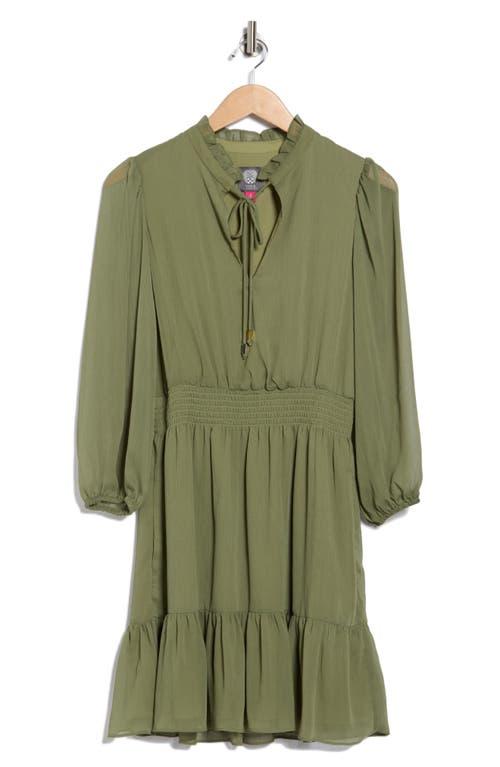 vince camuto green eyelet dress Vince Camuto Eyelet Balloon Sleeve Dress Green 8 at Amazon Women's Clothing  store