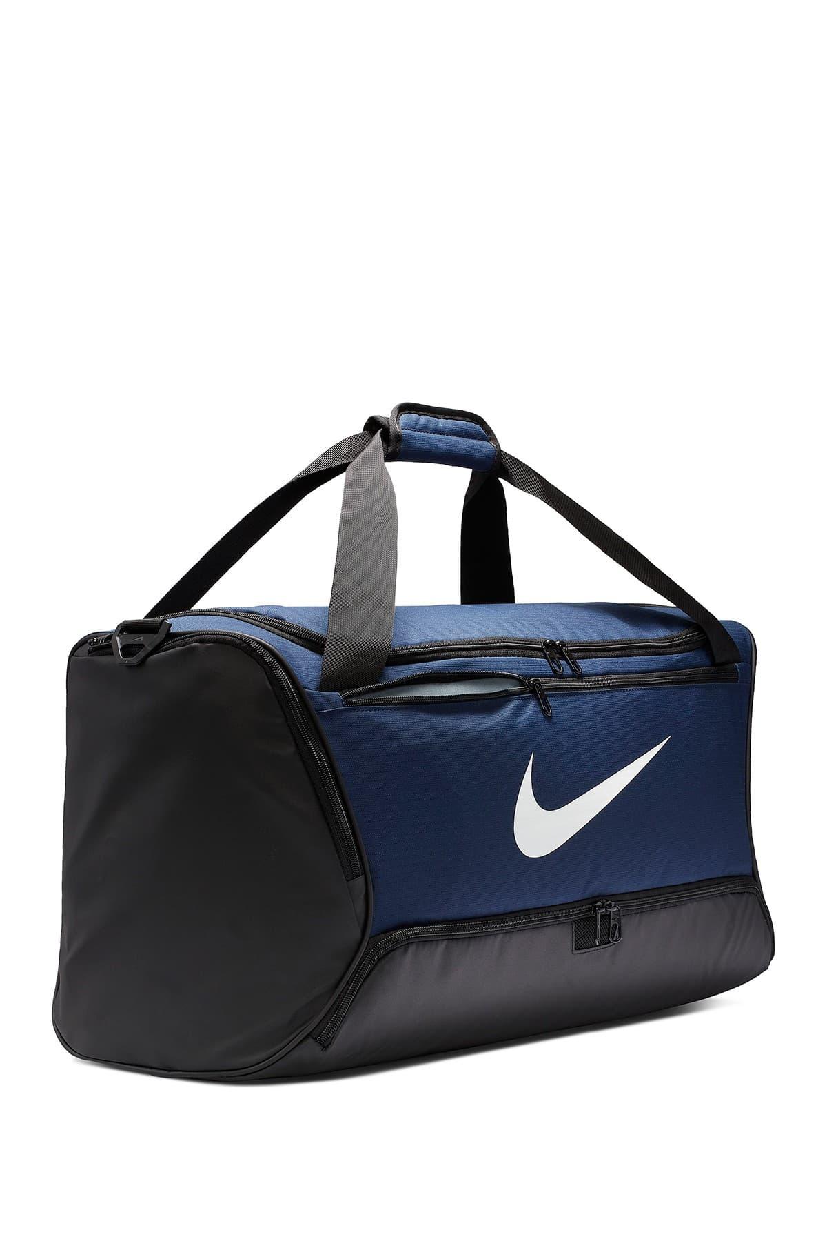 Nike Brasilia Training Duffel Bag (medium) in Navy (Blue) for Men | Lyst