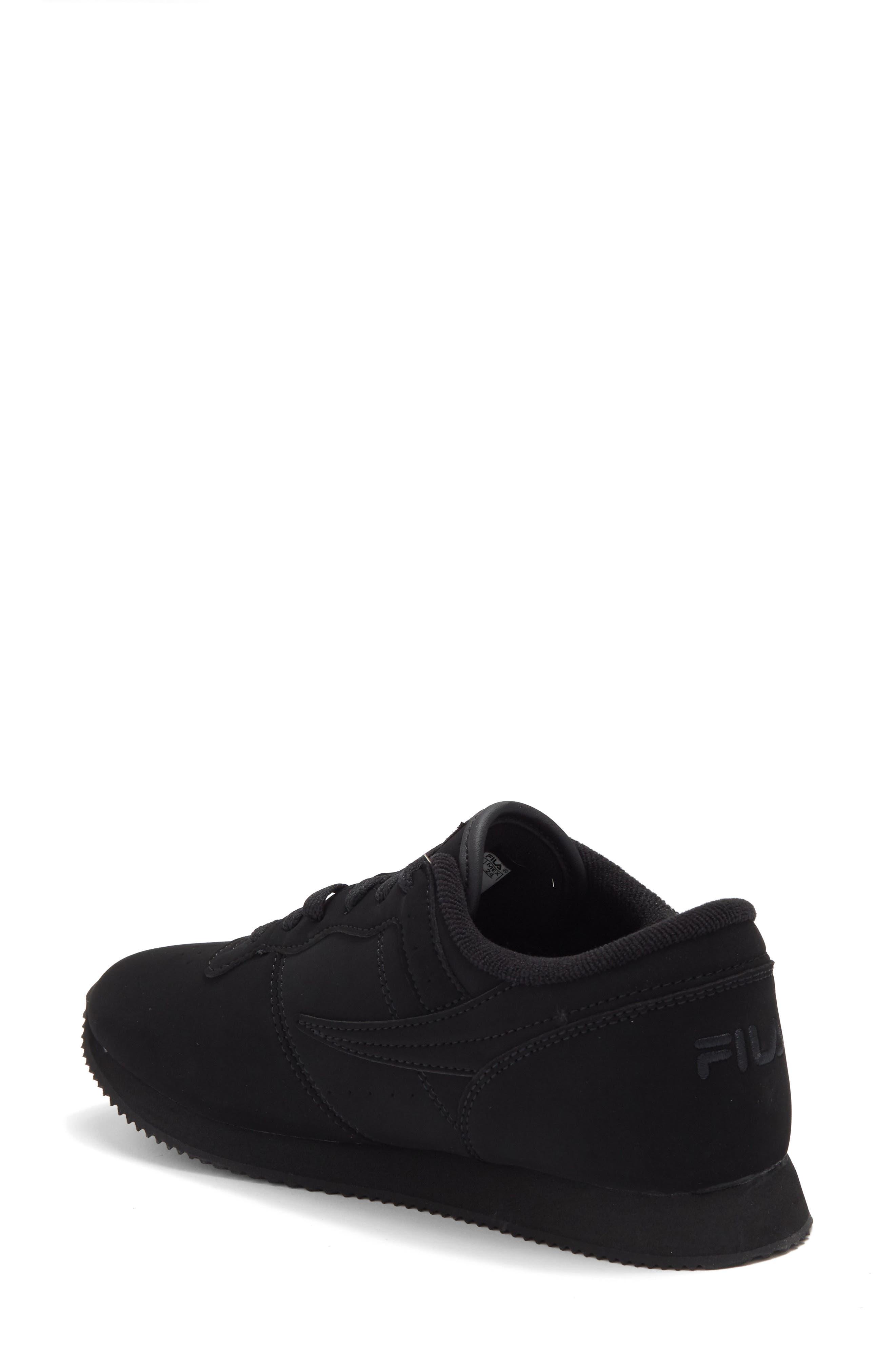 Fila Machu Sneaker in Black | Lyst